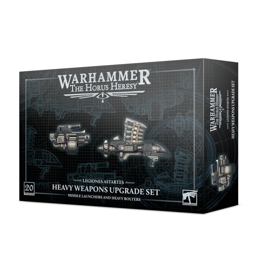 Warhammer Heavy Weapons Upgrade Set - Missile Launchers and Heavy Bolters