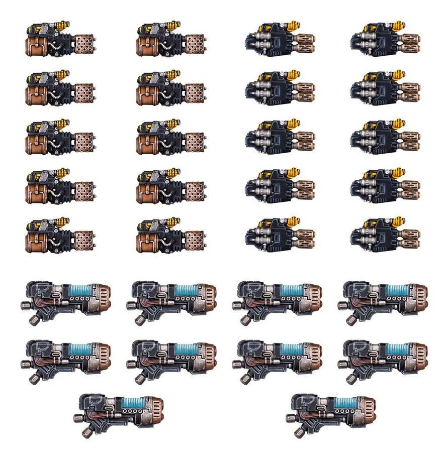 L/ASTARTES: Heavy Weapons Upgrade Set – Heavy Flamers, Multi-meltas, and Plasma Cannons