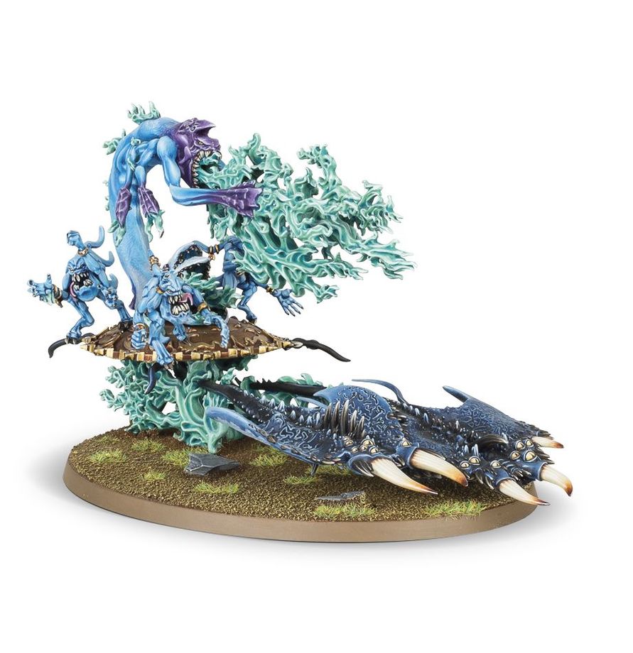 Disciples of Tzeentch Fateskimmer, Herald of Tzeentch on Burning Chariot