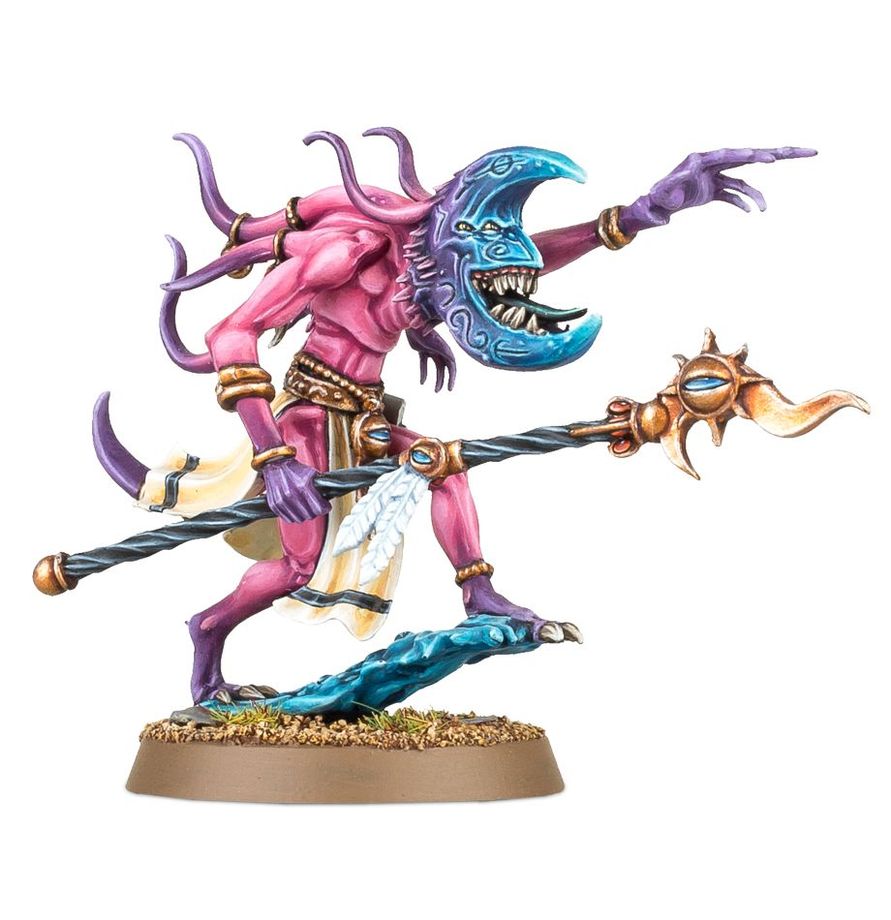 Disciples of Tzeentch Fateskimmer, Herald of Tzeentch on Burning Chariot