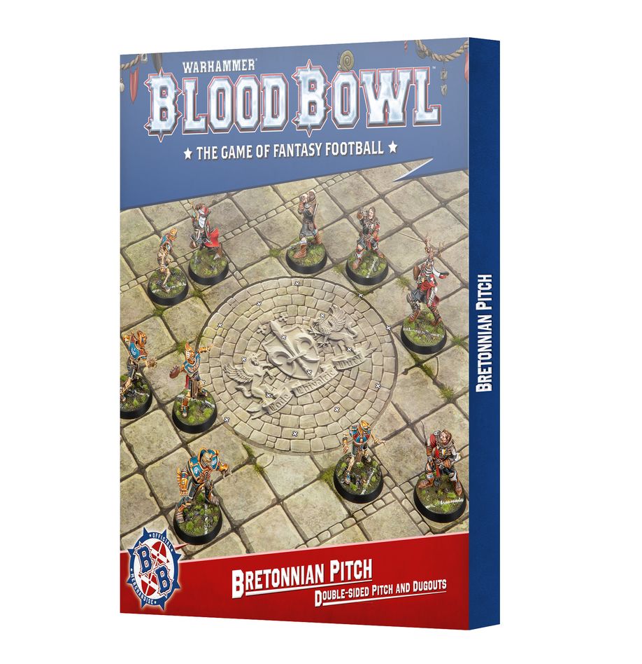 B/BOWL: BRETONNIAN TEAM PITCH & DUGOUTS
