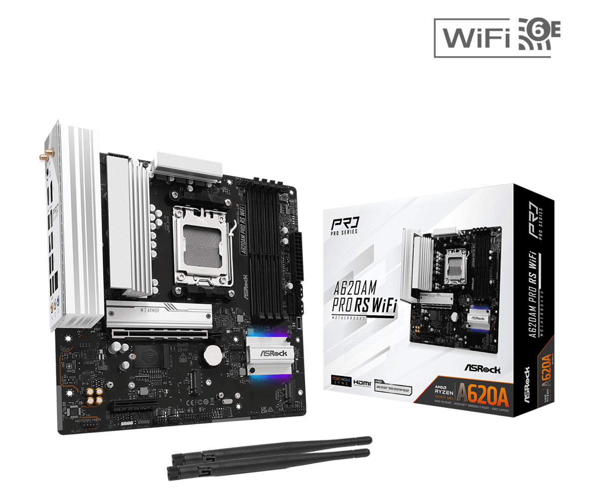 ASRock A620AM PRO RS WIFI