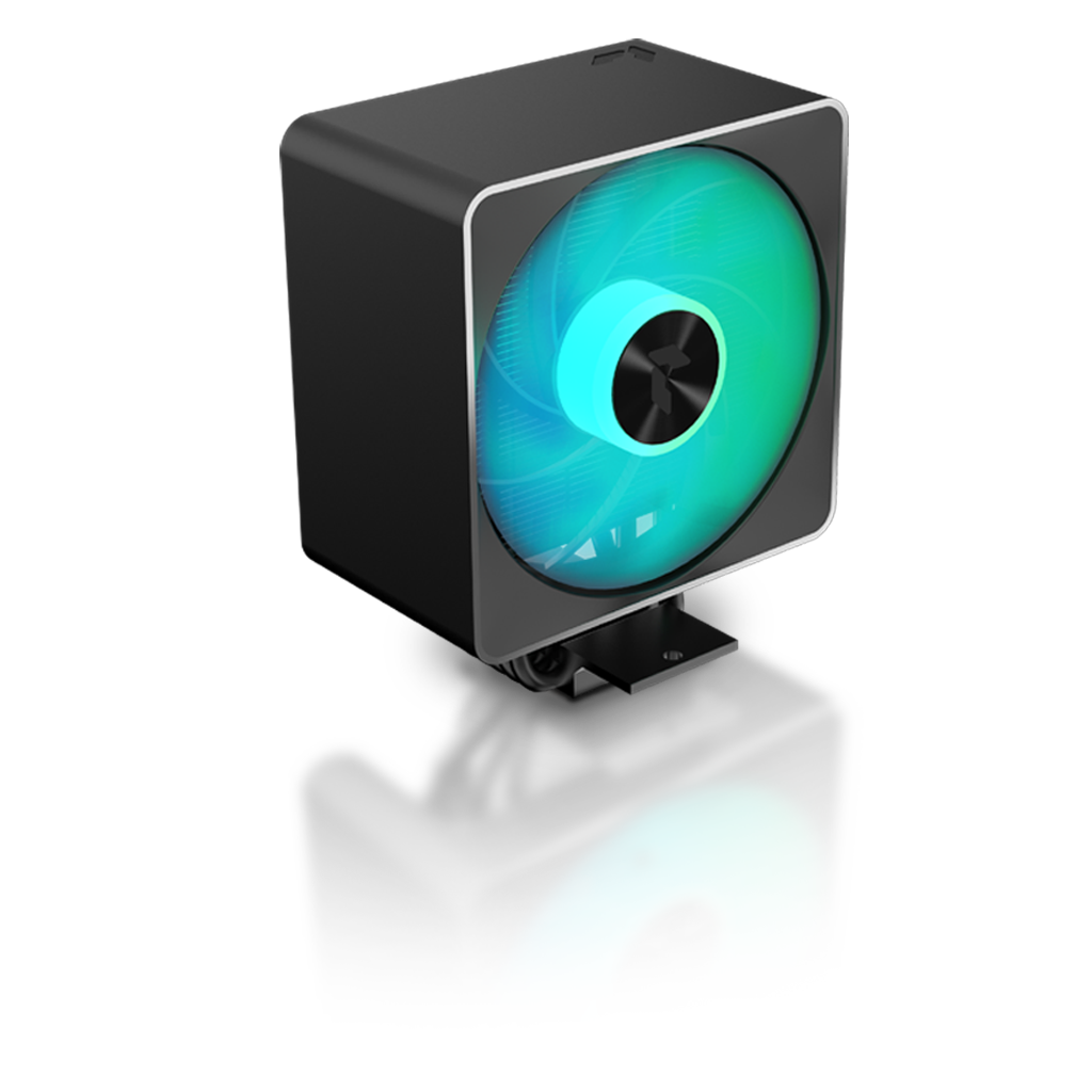 APNX AP1 ARGB Black - 150mm height, ARGB, Supports AM5/LGA 1700