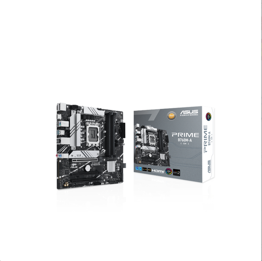 ASUS PRIME B760M-A-CSM (V2) Moderkort - DDR5