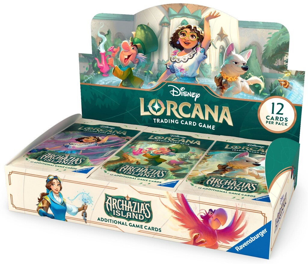 Disney Lorcana Archazias Island Display