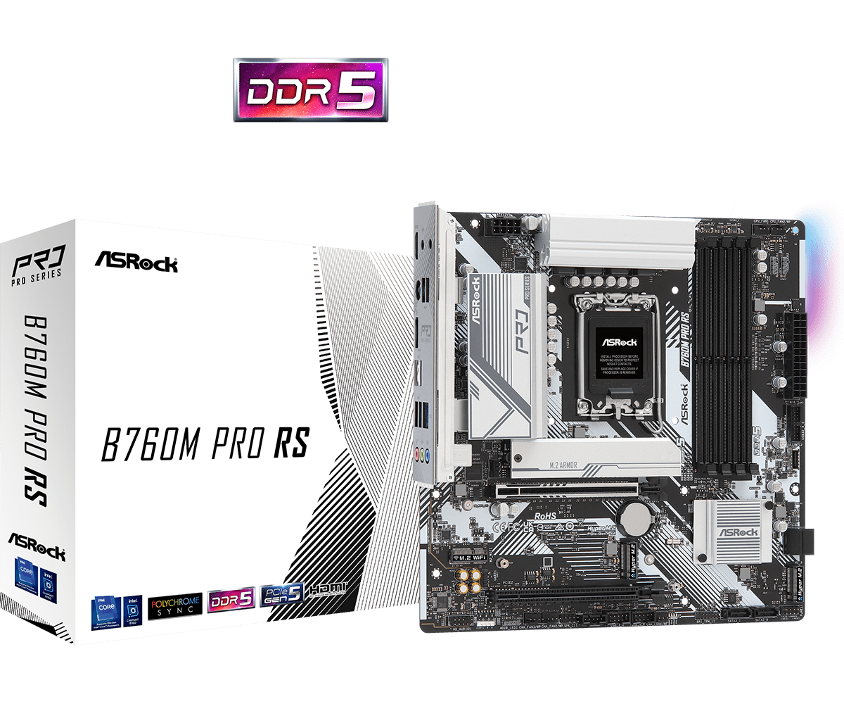 ASRock B760M PRO RS DDR5