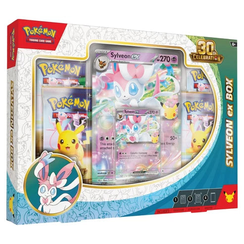 Pokémon TCG: 30th Celebration Sylveon ex Box