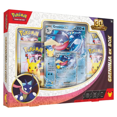 Pokémon TCG: 30th Celebration Greninja ex Box