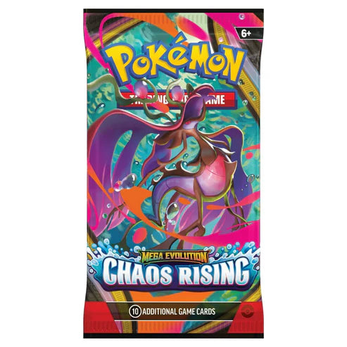 Pokemon TCG: Mega Evolution - Chaos Rising Booster Pack