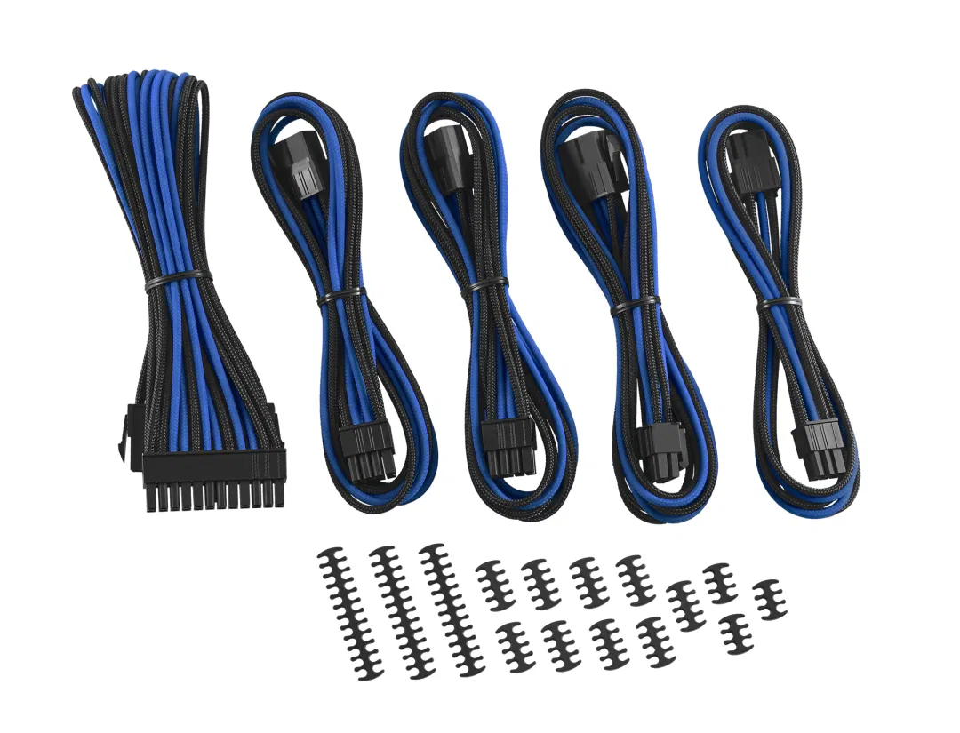 CableMod Classic ModMesh Cable Extension Kit - 8+6 Series - black/blue