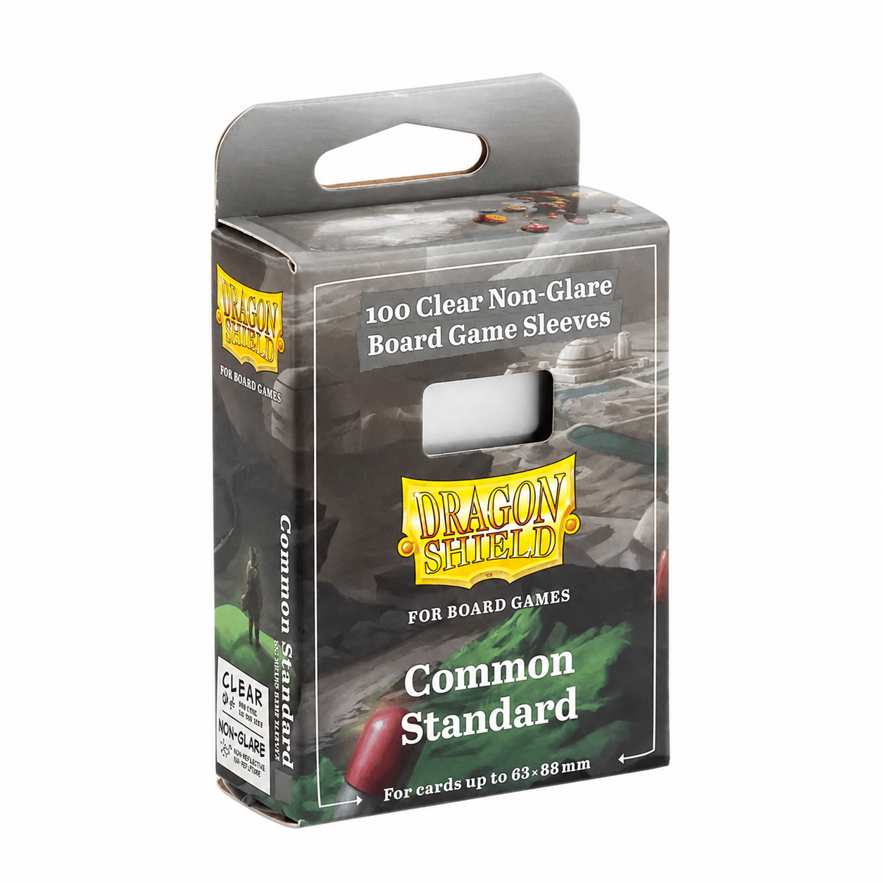 Card Sleeves Standard Non-Glare 63x88mm (100) (Dragon Shield)