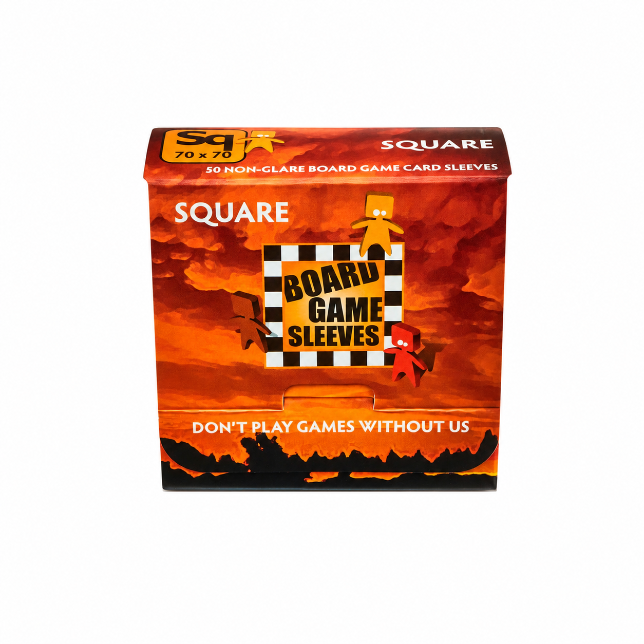 Board Game Sleeves Non-Glare Square (70x70)