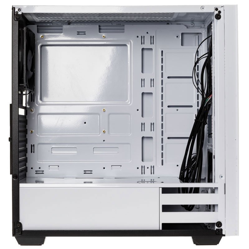 Kolink Stronghold Midi-Tower, Tempered Glass - White Window