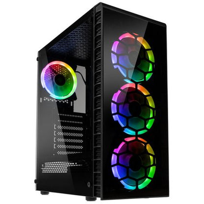 Kolink Observatory Lite RGB Midi-Tower - Black