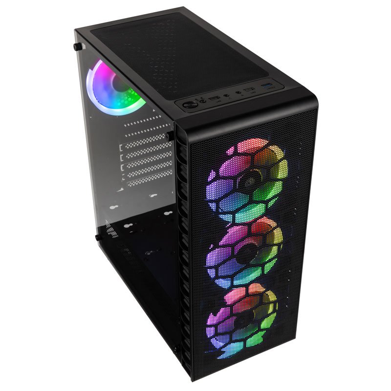 Kolink Observatory Lite Mesh RGB Midi-Tower - Black