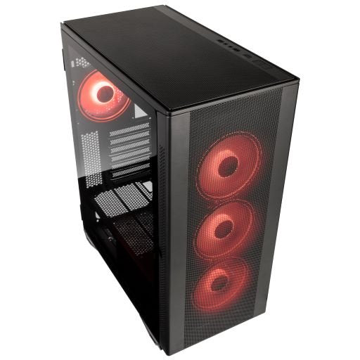 Kolink Stronghold Prism ARGB Midi Tower Case - Gunmetal Grey