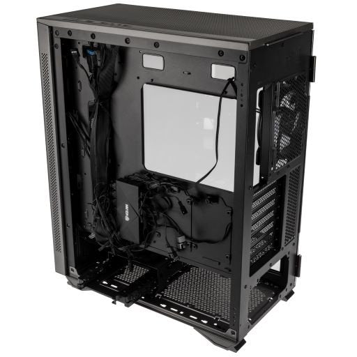 Kolink Stronghold Prism ARGB Midi Tower Case - Gunmetal Grey