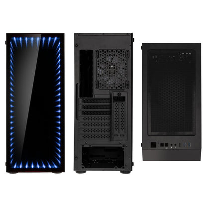 Kolink Void Rift ARGB Midi Tower Case - Black