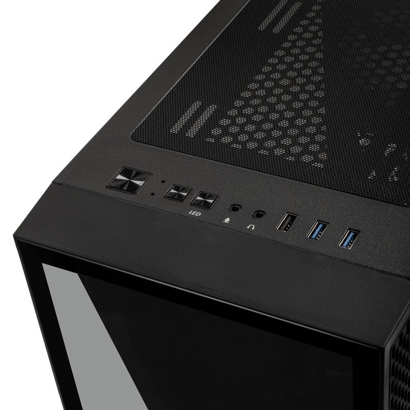 Kolink Void Rift ARGB Midi Tower Case - Black