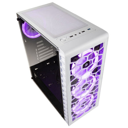 Kolink Observatory Lite ARGB Midi Tower Gaming Case White