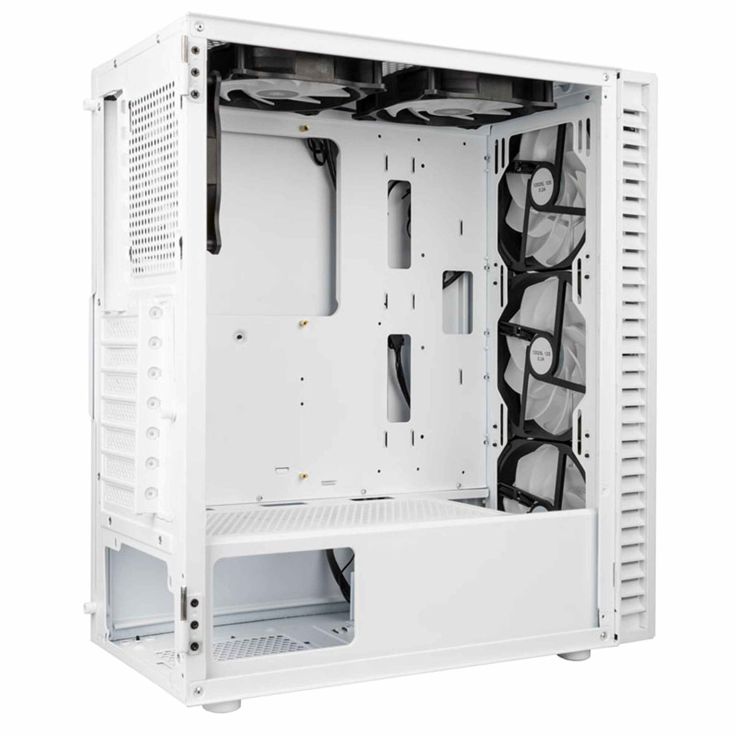 Kolink Observatory HF Glass ARGB Midi Tower Case - White