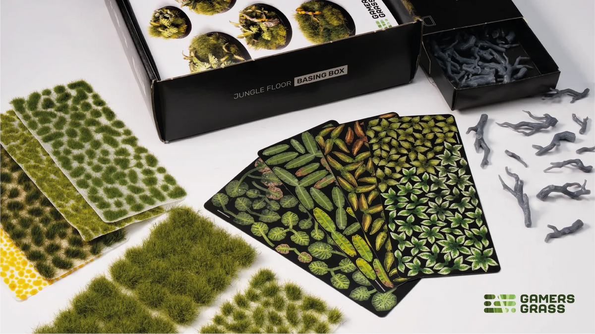 Gamersgrass: Jungle Floor Basing Box