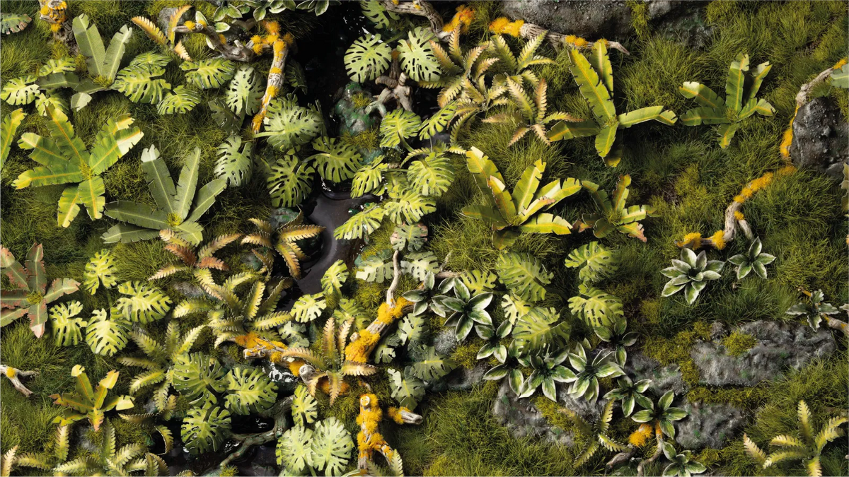 Gamersgrass: Jungle Floor Basing Box
