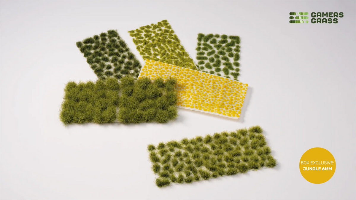 Gamersgrass: Jungle Floor Basing Box