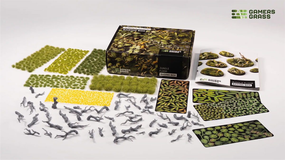 Gamersgrass: Jungle Floor Basing Box