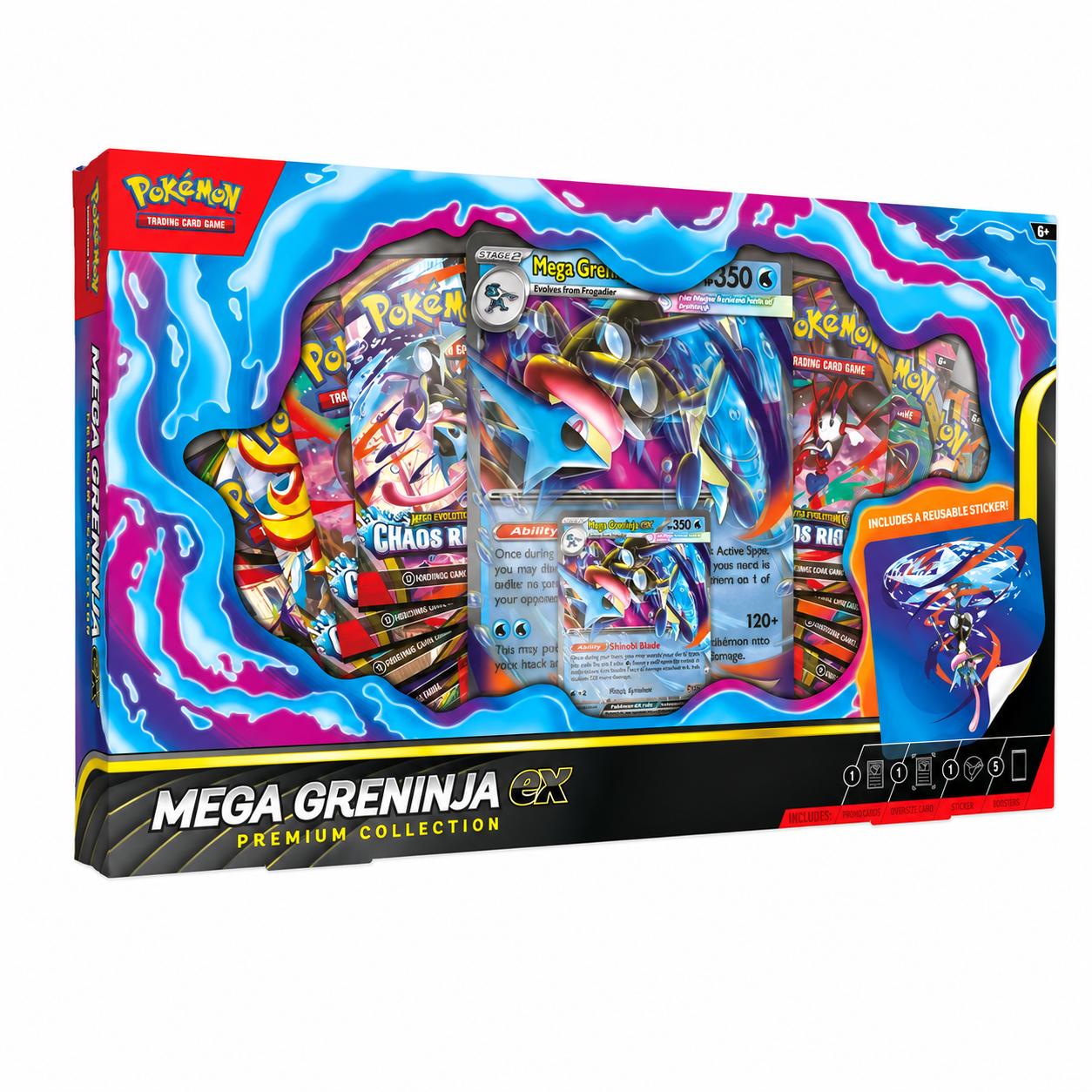 Pokémon TCG: Mega Greninja ex - Premium Collection