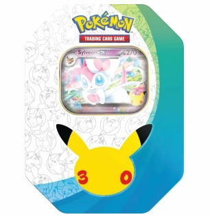 Pokémon 30th Celebration: Sylveon ex Tin (Engelsk)