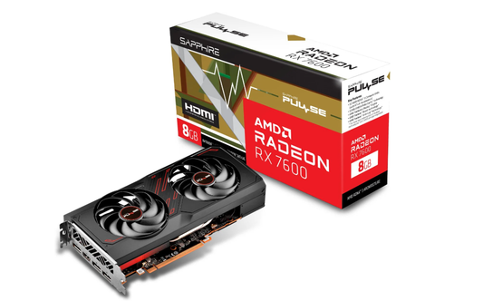 Sapphire PULSE RX 7600 8GB GAMING