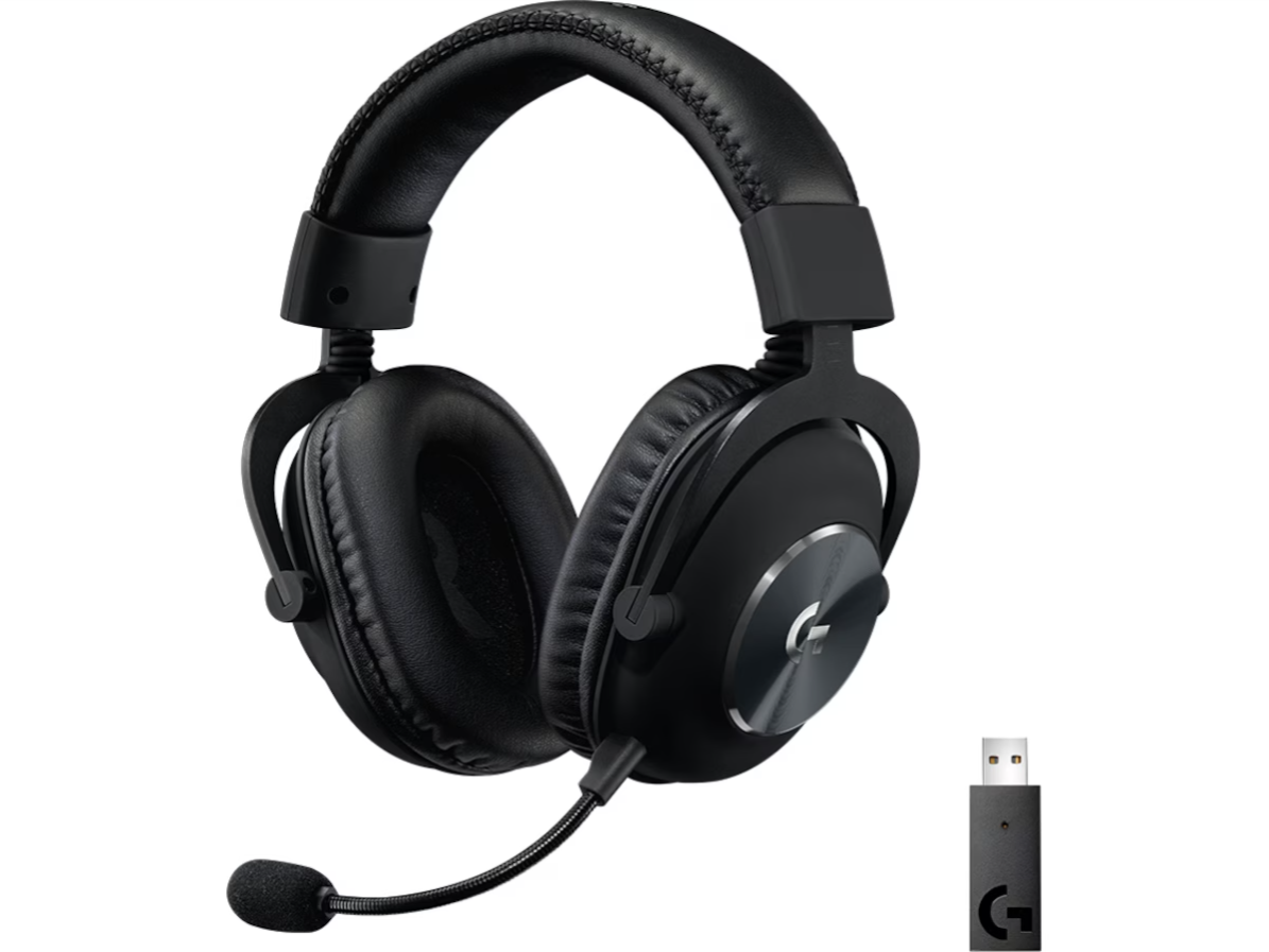 Logitech PRO X Wireless LIGHTSPEED Gaming Headset svart