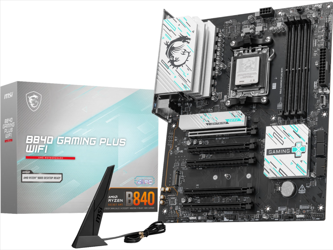 MSI B840 GAMING PLUS WIFI Moderkort