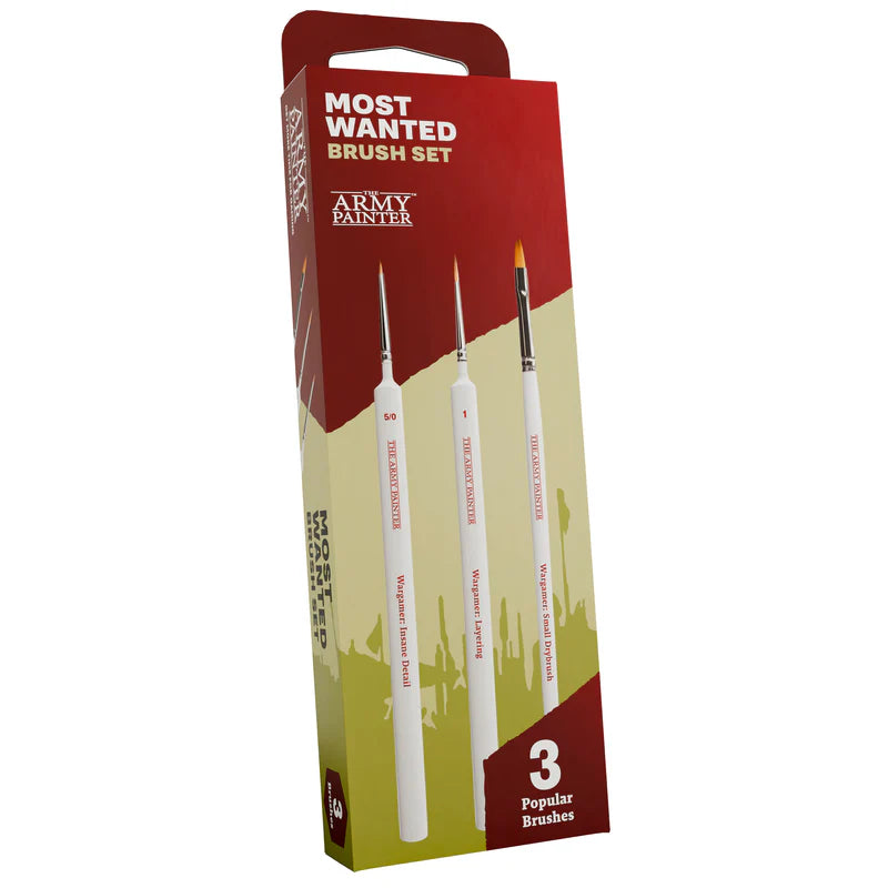 Army Painter: Most Wanted Brush Set