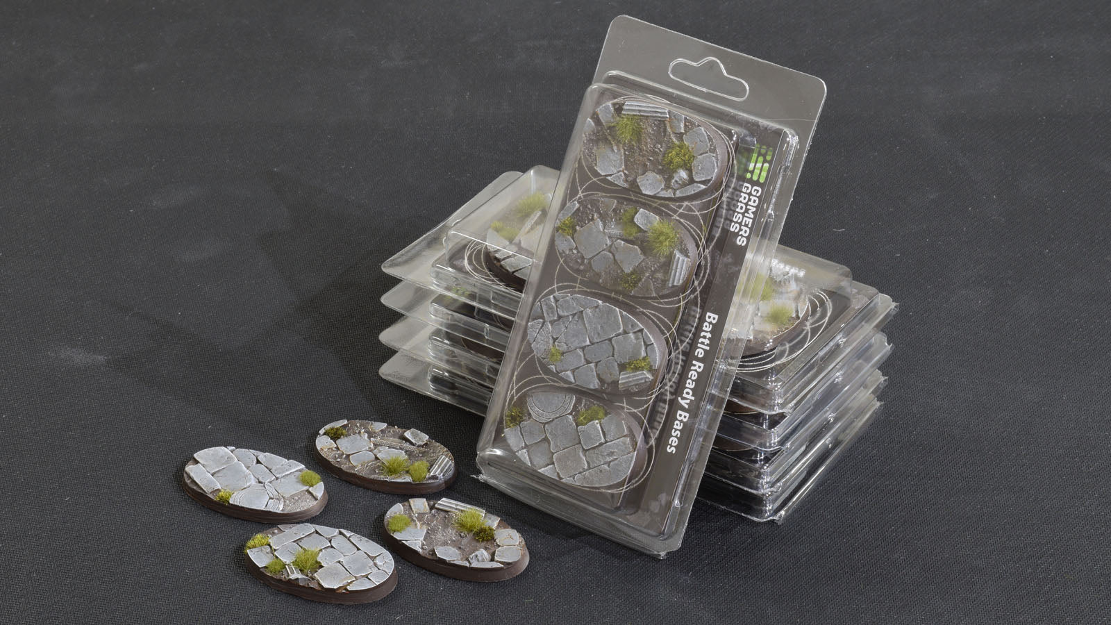 Temple Bases Oval 60mm (x4)