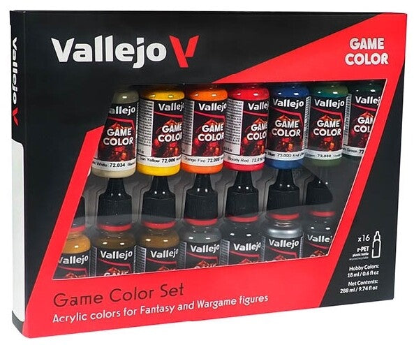 Vallejo - Game Color 16 colors set - Introduction 18 ml