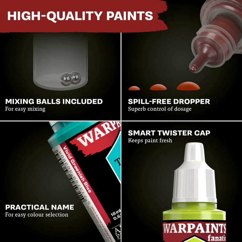 Warpaints Fanatic Metallics Paint Set