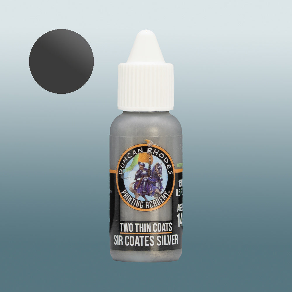 Two Thin Coats: Sir Coates Silver 15ml Metallic