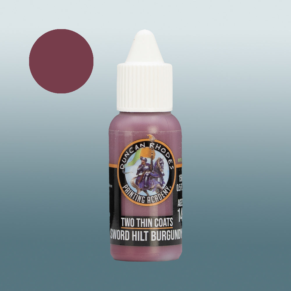 Two Thin Coats: Sword Hilt Burgundy 15ml Midtone
