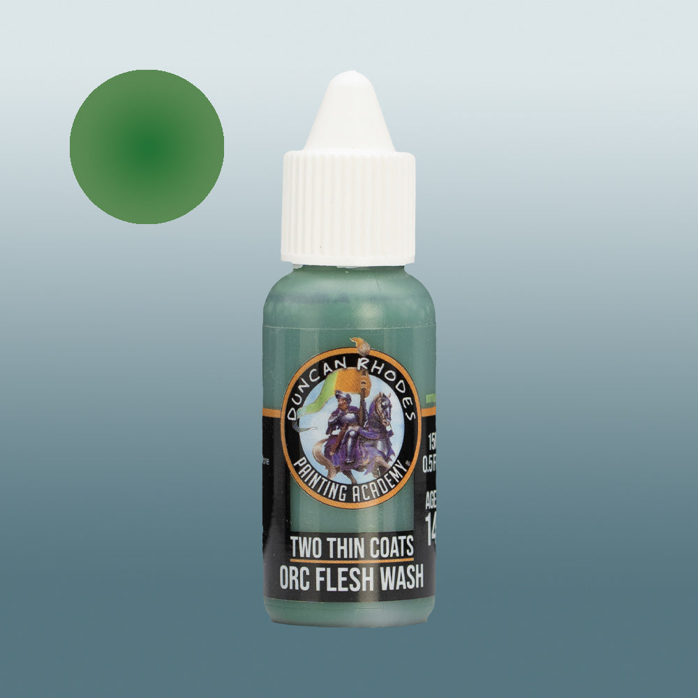 Two Thin Coats: Orc Flesh Wash 15ml Wash