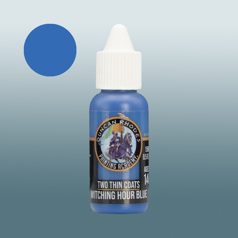 Two Thin Coats: Witching Hour blue 15ml Midtone