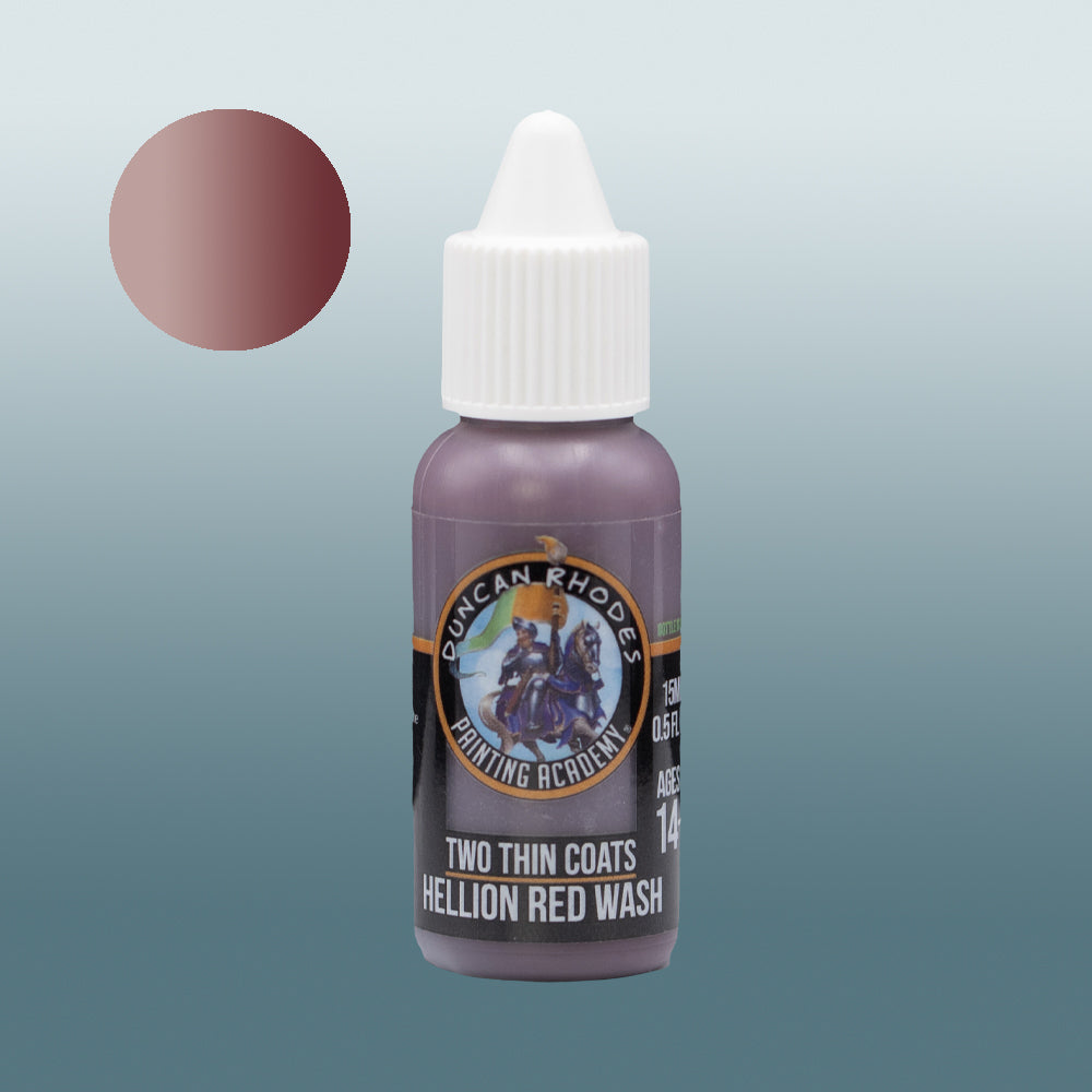 Two Thin Coats: Hellion Red Wash 15ml Wash