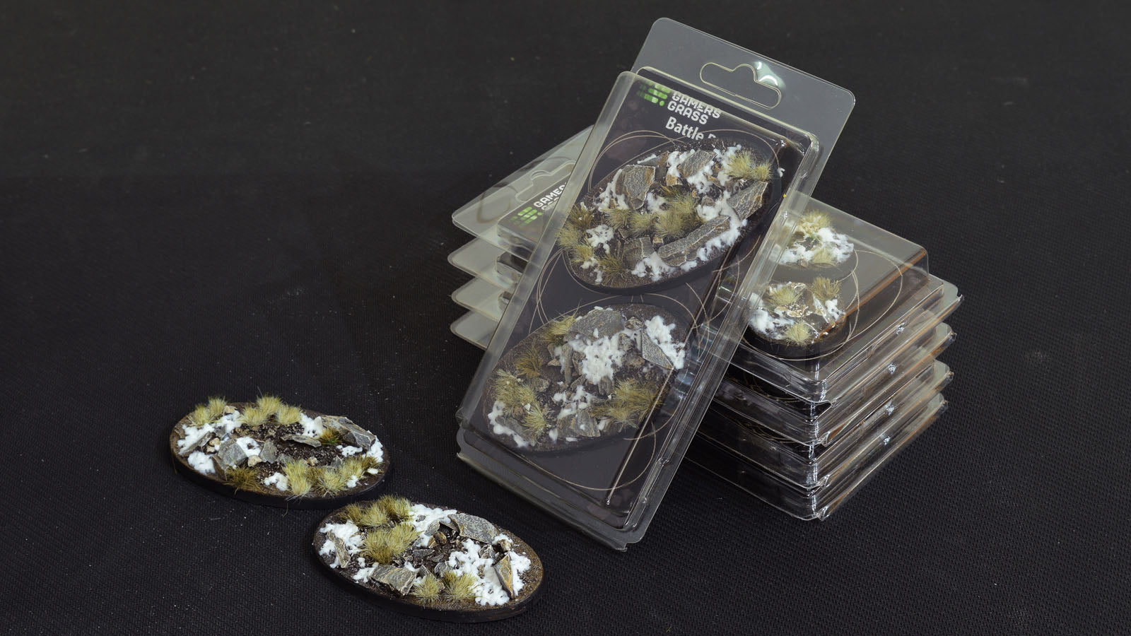 Winter Bases Oval 90mm (x2)