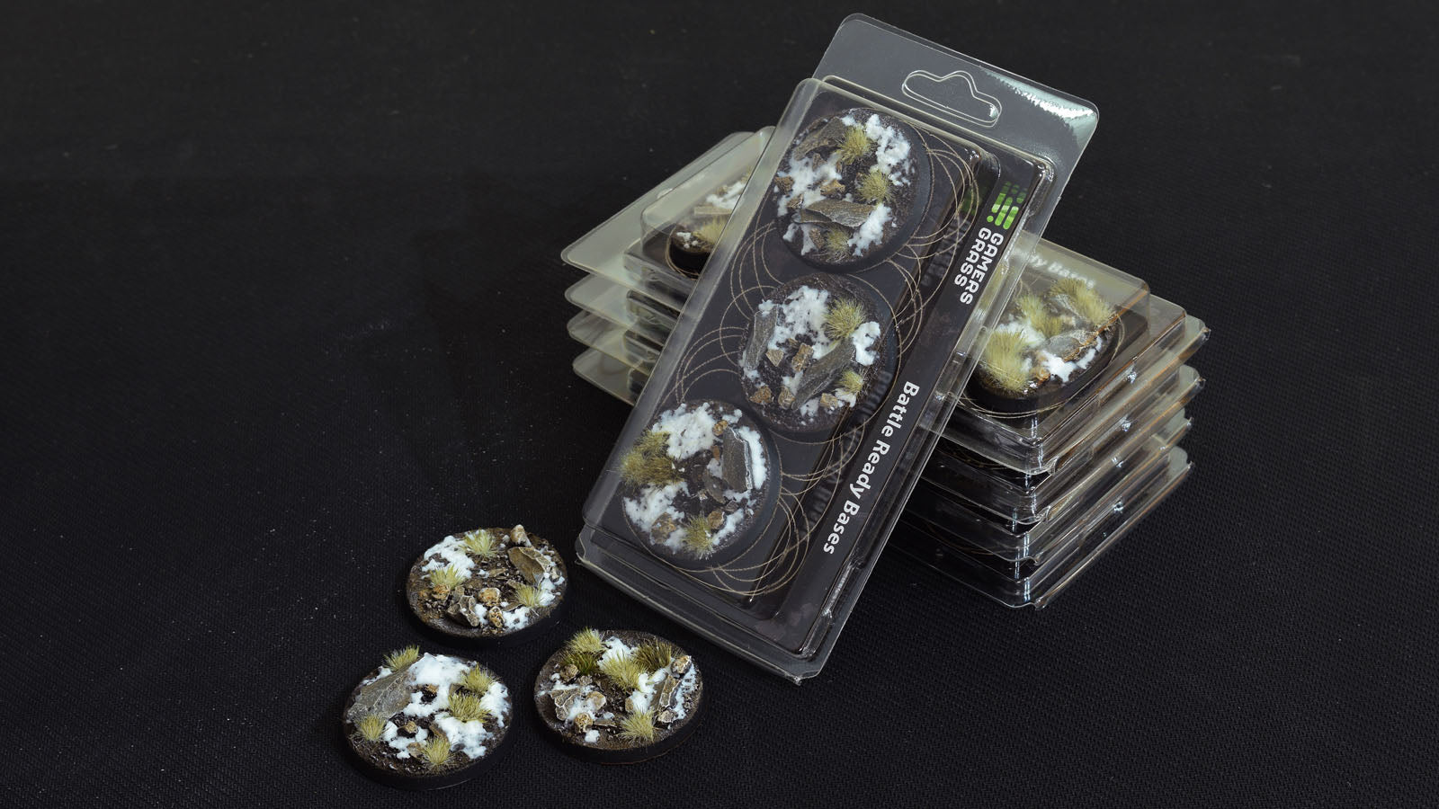 Winter Bases Round 50mm (x3)