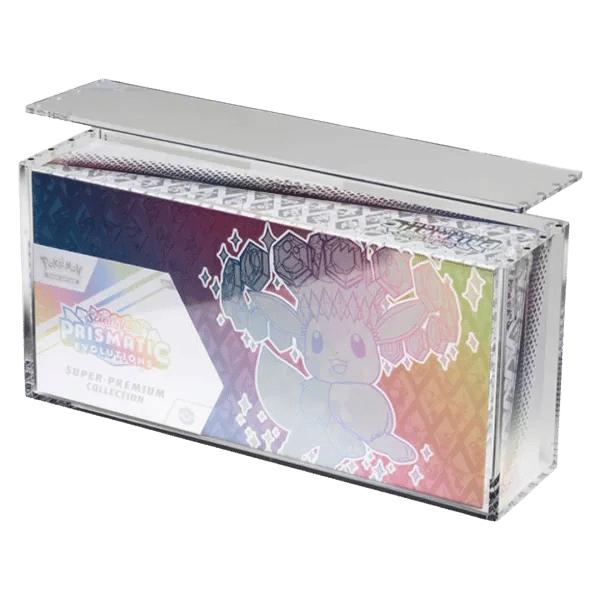 The Acrylic Box – Pokémon Prismatic Evolutions Super Premium Collection Acrylic Case