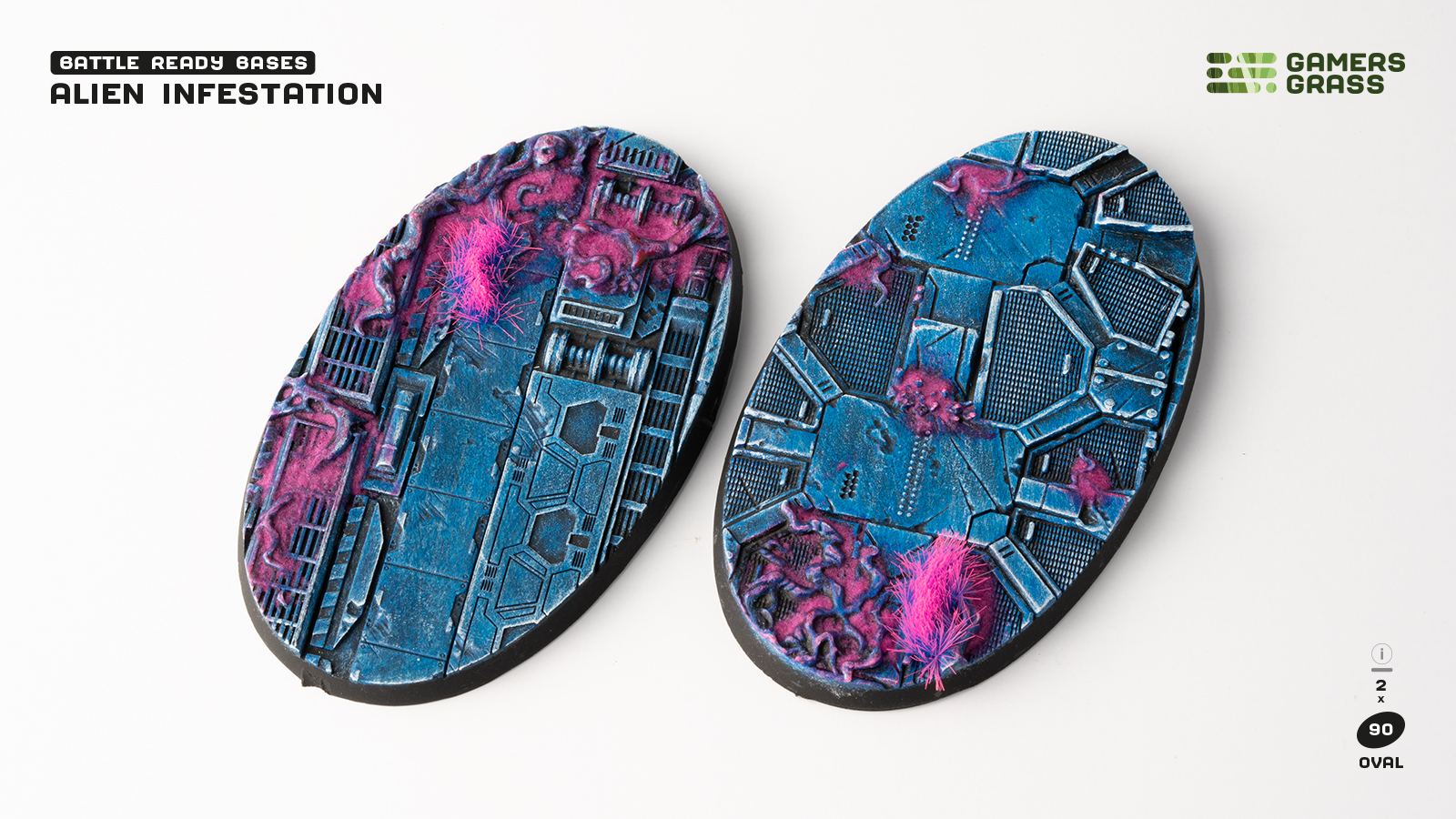 Alien Infestation Oval 90mm (x2)