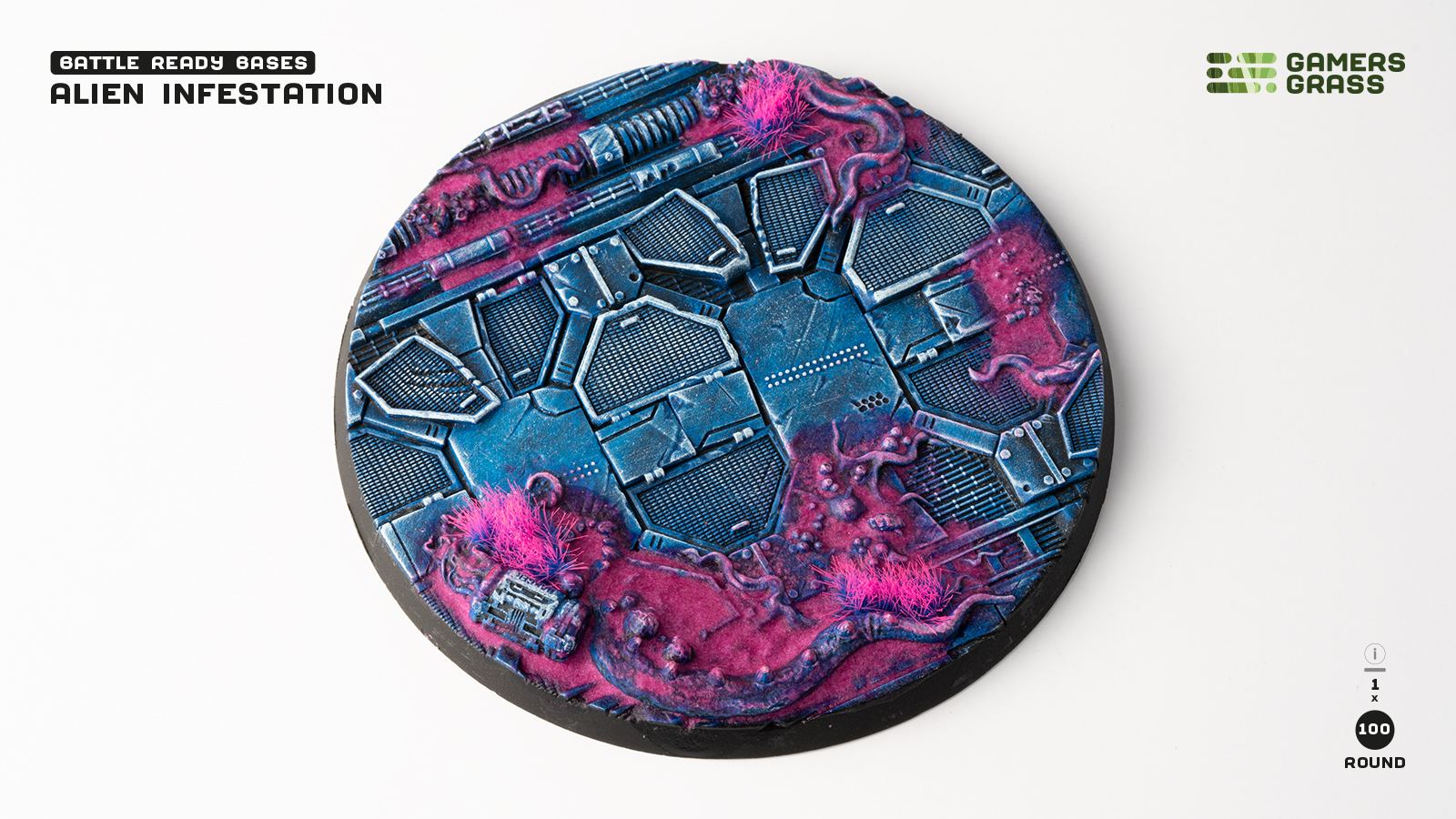 Alien Infestation Round 100mm (x1)