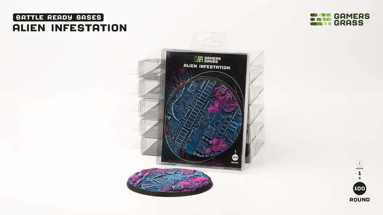 Alien Infestation Round 100mm (x1)