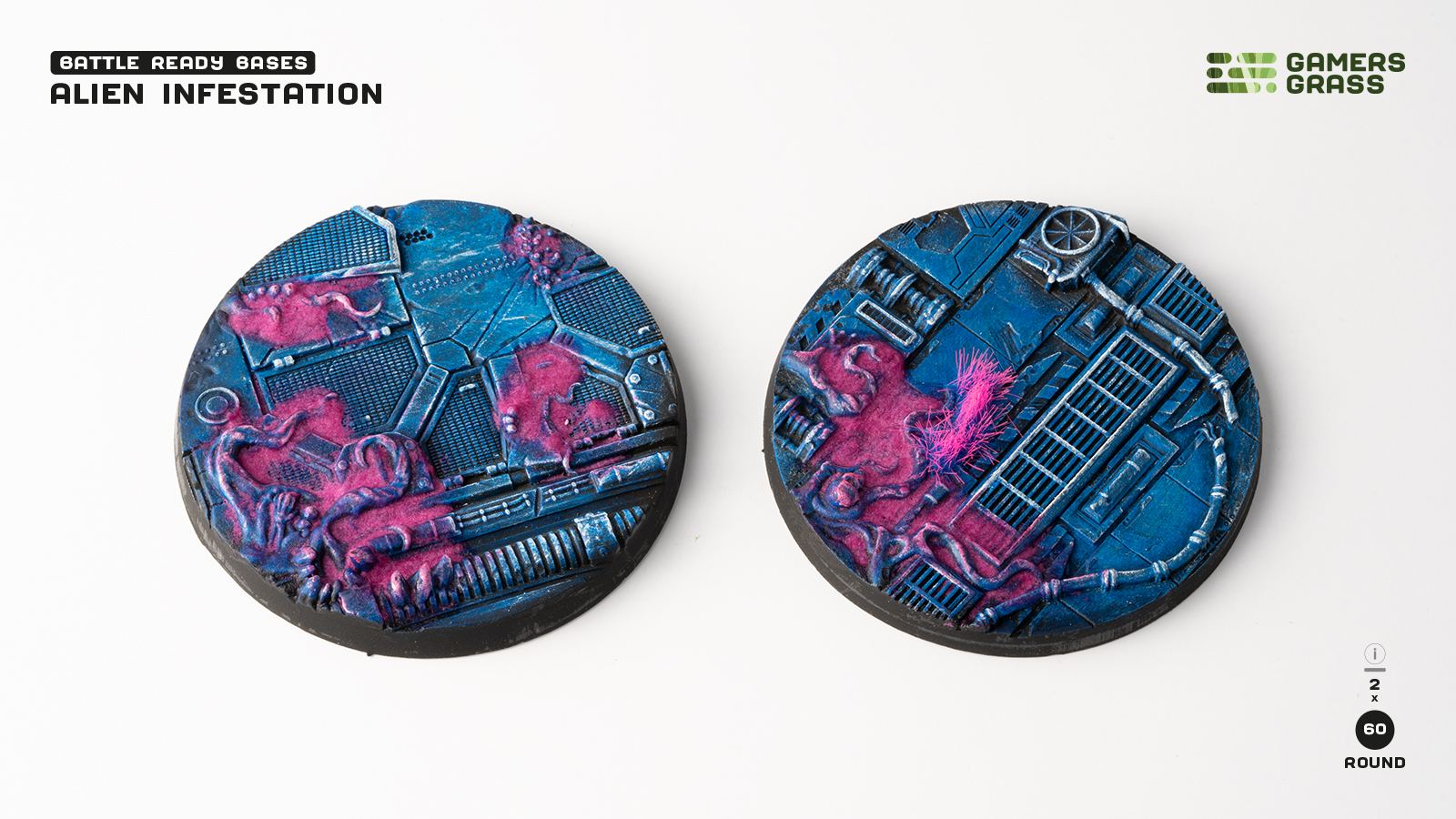 Alien Infestation Round 60mm (x2)